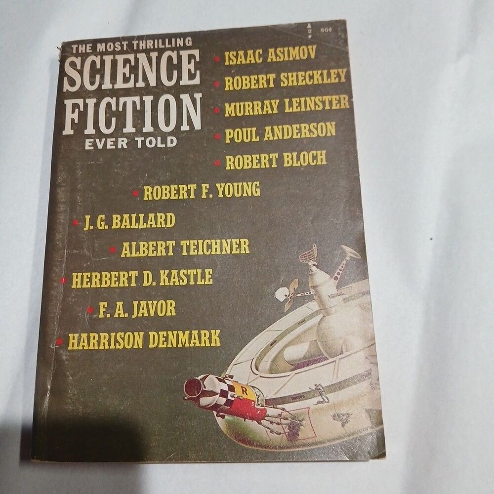 The Most Thrilling Science Fiction Ever Told #2 1966 Pulp Isaac Asimov